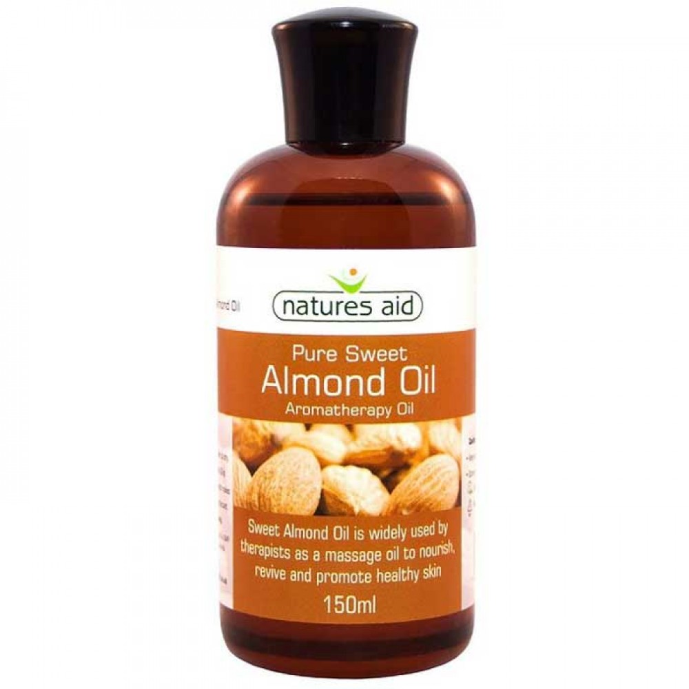 Pure Sweet Almond Oil 150ml - Natures Aid / Αμυγδαλέλαιο - Λάδι σώματος