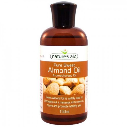 Pure Sweet Almond Oil 150ml - Natures Aid / Αμυγδαλέλαιο - Λάδι σώματος