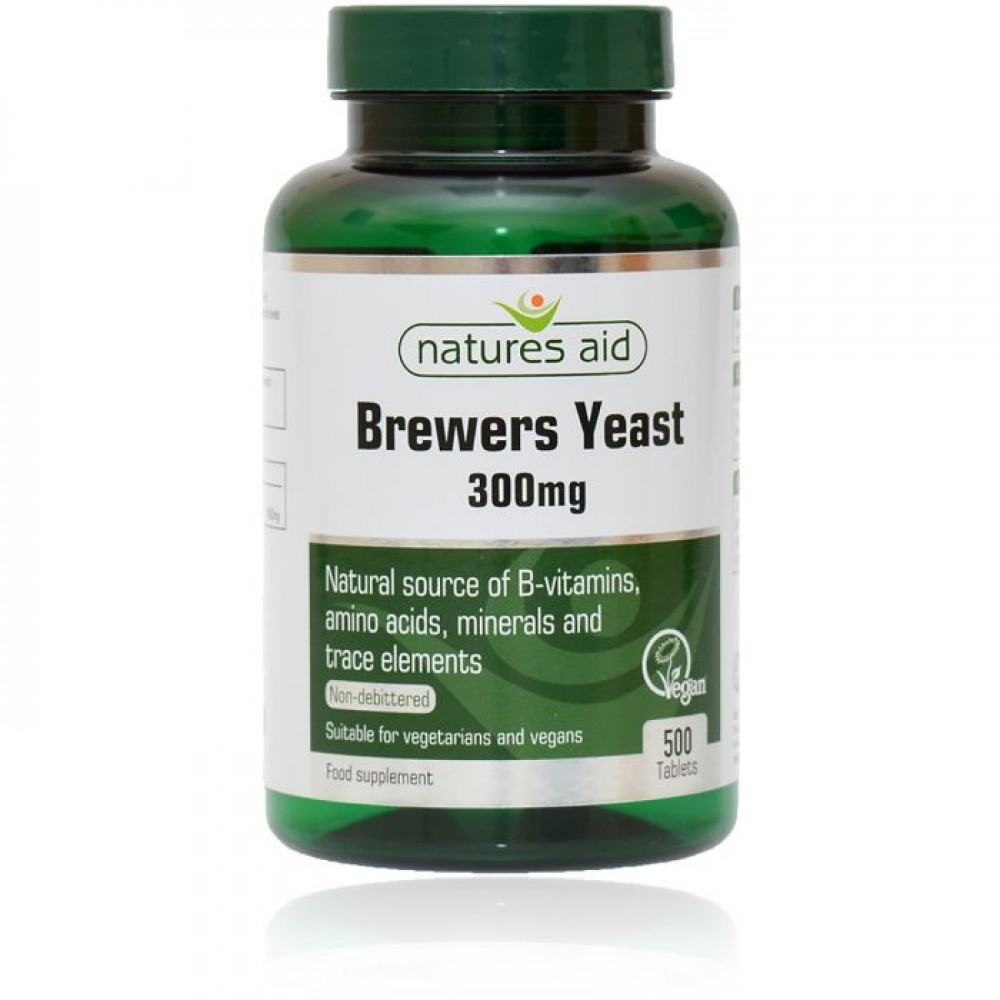 Brewers Yeast 300mg 500 ταμπλέτες - Natures Aid / Βιταμίνες