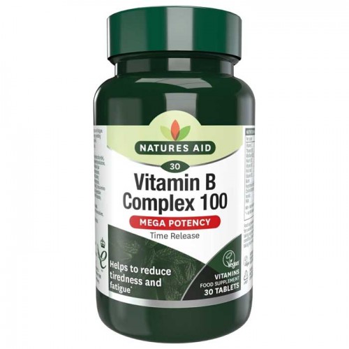 Vitamin B Complex 100 - 30 ταμπλέτες Natures Aid