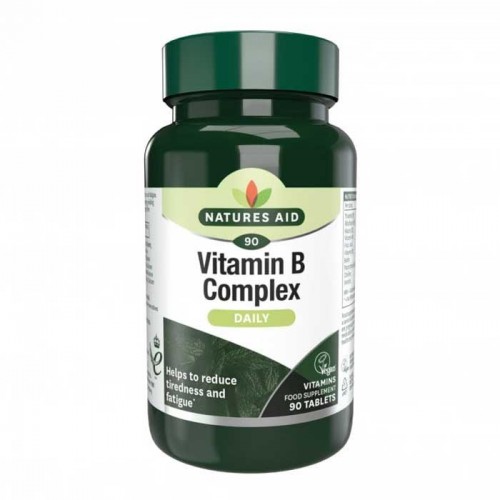 Vitamin B Complex Daily 90 tabs - Natures Aid / Βιταμίνες