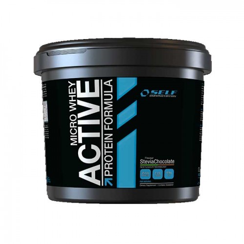 Micro Whey Active 1 kg Stevia - Self /  Πρωτείνη 84% με Στέβια 