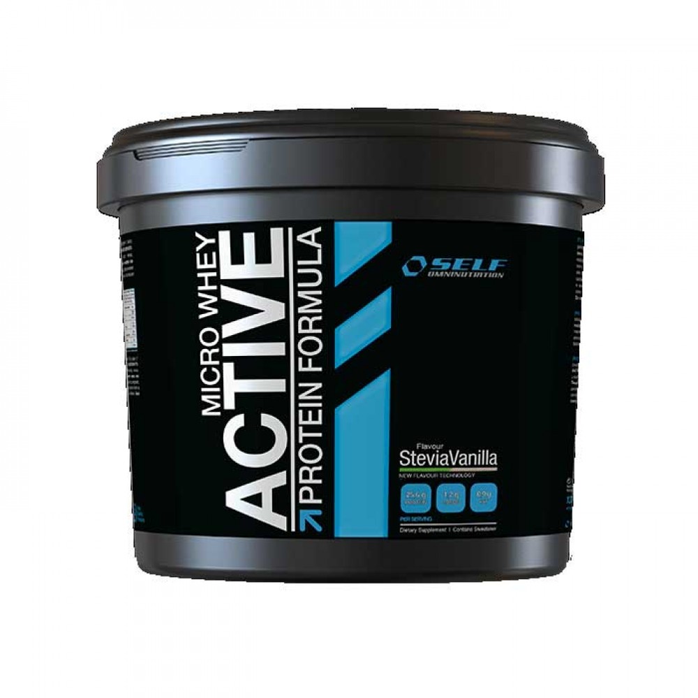 Micro Whey Active 1 kg Stevia - Self /  Πρωτείνη 84% με Στέβια